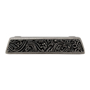 Liscio - Leaves Finger Pull - Antique Nickel