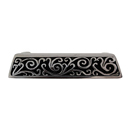 Liscio - Finger Pull - Antique Silver