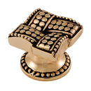 Medici - Large Square Knob - Antique Gold