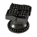 Medici - Small Square Knob - Gunmetal