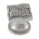 Medici - Small Square Knob - Polished Nickel