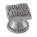 Medici - Small Square Knob - Satin Nickel