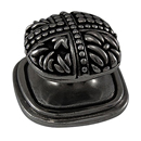 Medici - Large Rounded Square Knob - Gunmetal