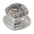 Medici - Large Rounded Square Knob - Polished Nickel