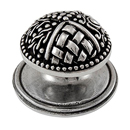 Medici - Small Round Knob - Vintage Pewter