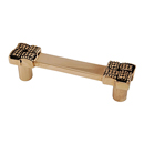 Medici - Square Pull - Antique Gold