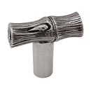 Palmaria - 1.25" Bamboo Knob - Vintage Pewter