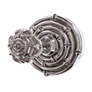 Palmaria - Bamboo Robe Hook- Polished Silver