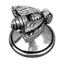 Pollino - Small Bee Knob - Antique Silver