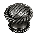 Sanzio - Lines Small Knob - Gunmetal