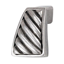 Sanzio - Wavy Lines Finger Knob - Antique Nickel