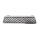 Sanzio - Wavy Lines Finger Pull - Antique Silver