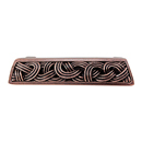 Sanzio - Linking Lines Finger Pull - Antique Copper