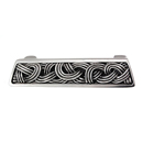 Sanzio - Linking Lines Finger Pull - Antique Silver