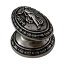 Sforza - Woman Oval Knob - Gunmetal