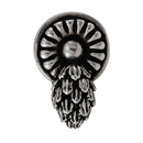 Sforza - Large Pineapple Knob - Antique Silver