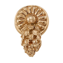 Sforza - Large Pineapple Knob - Polished Gold