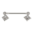 Sforza - 18" Towel Bar - Polished Silver